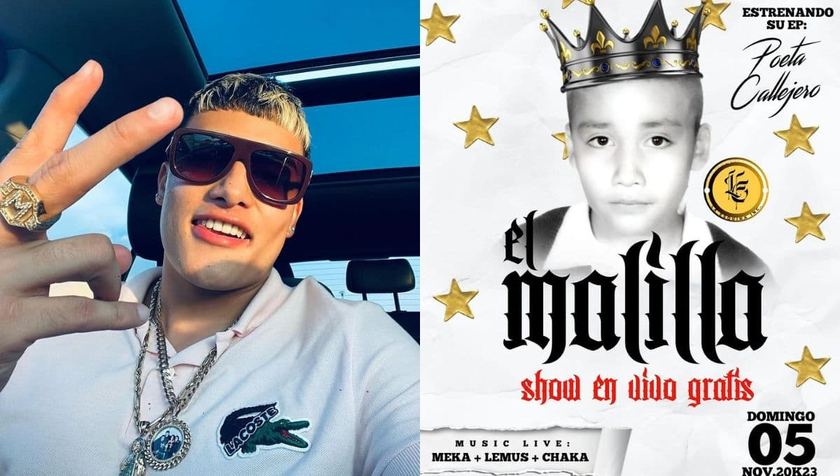 El Malilla en Valle de Chalco GRATIS: fecha, horarios y cómo llegar al listening party de ‘Poeta callejero’