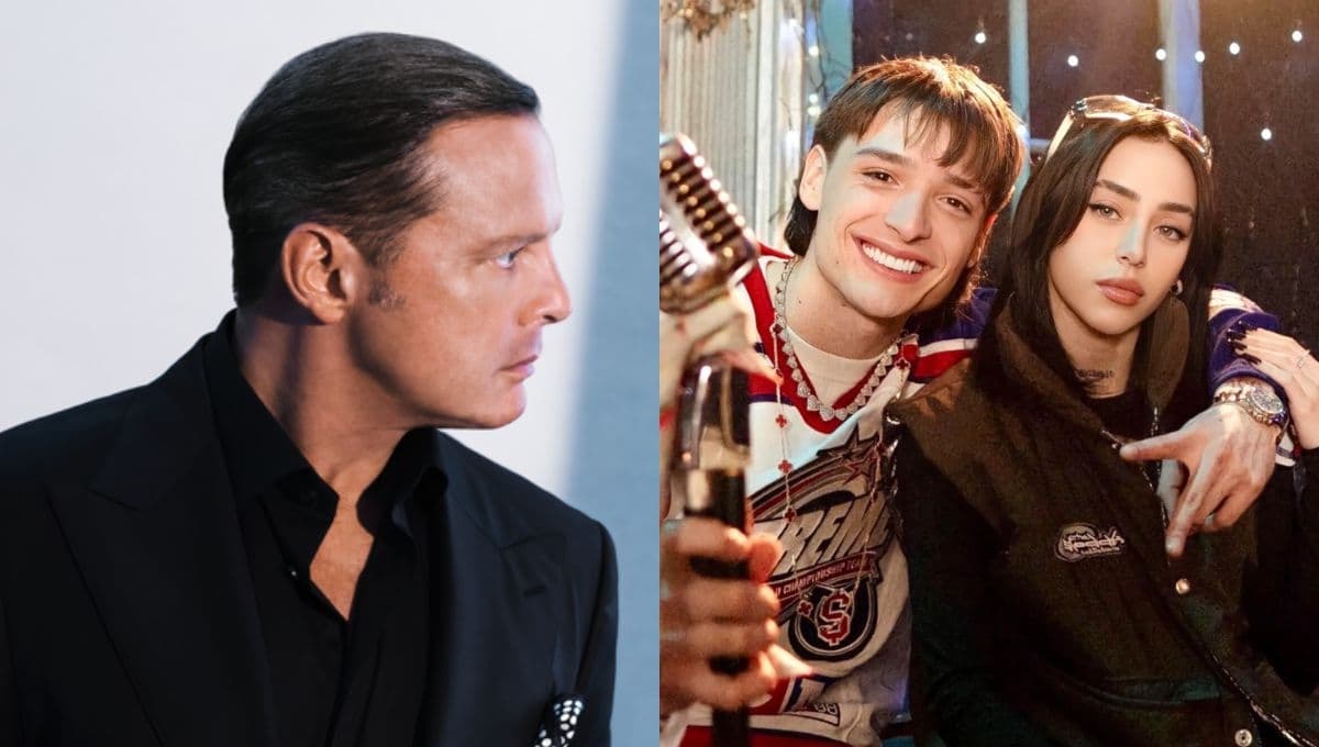 Luis Miguel recibe a Peso Pluma y a Nicki Nicole como invitados en la Arena CDMX