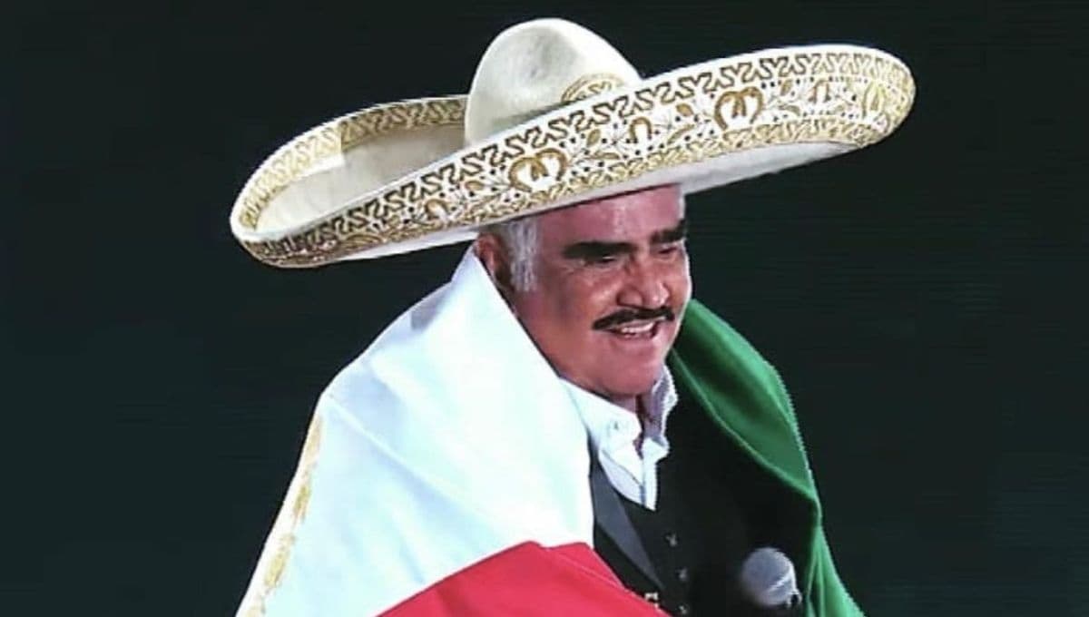 3 canciones de Vicente Fernández para lavar los trastes y arrancar la grasa