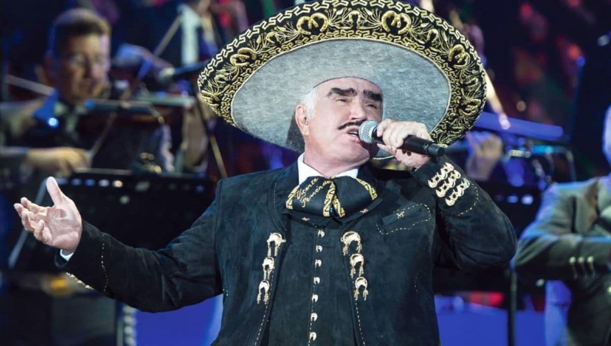 5 canciones de Vicente Fernández para escuchar mientras doblas la ropa