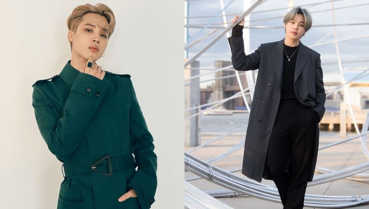 5 looks invernales con abrigo inspirados en Jimin de BTS