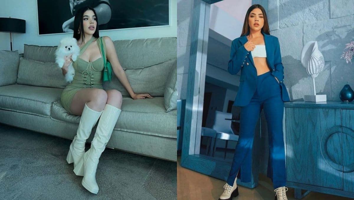 5 outfits de Kenia Os para lucir como una diva en la cena de navidad