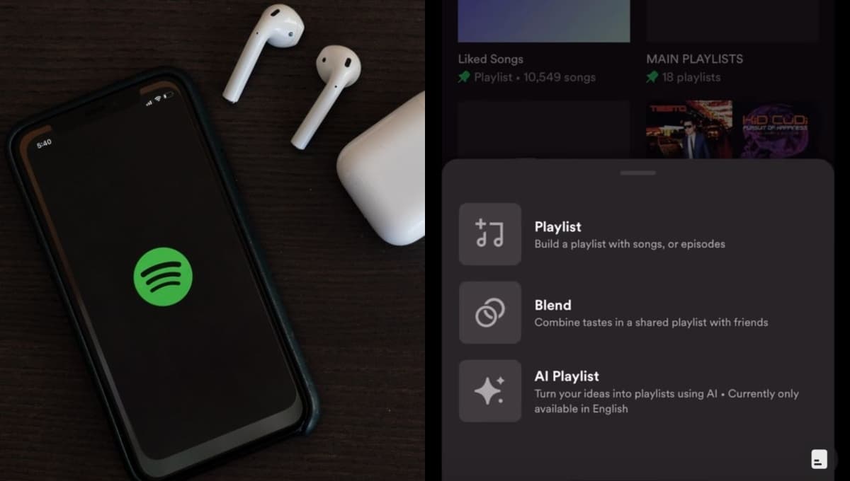 ¿Cómo crear playlists en Spotify con inteligencia artificial?