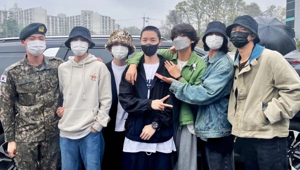 4 fotos de BTS en el servicio militar para poner de fondo de pantalla en el celular y no extrañarlos