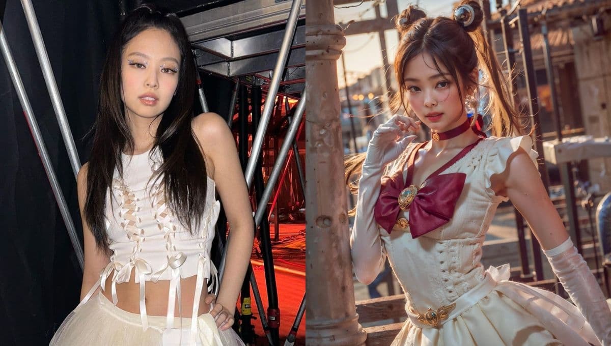 Así luce Jennie BLACKPINK como personaje de Sailor Moon gracias a la inteligencia artificial