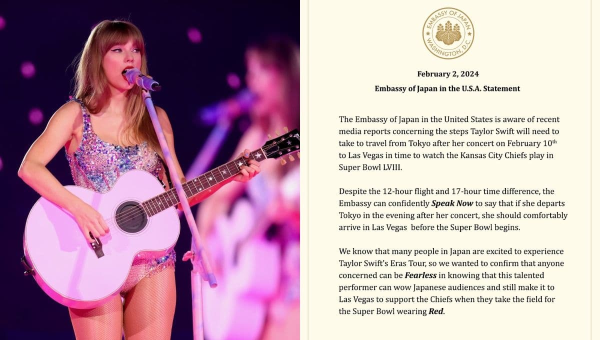Taylor Swift es la favorita de Japón: Gobierno facilita su viaje al Super Bowl para ver a su novio