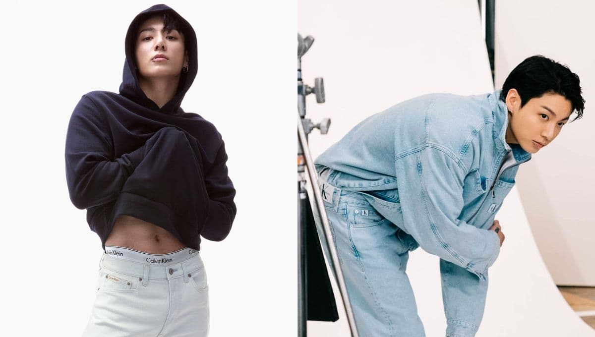 Fotos de Jungkook: 5 del maknae de BTS con Calvin Klein para hacer photocards
