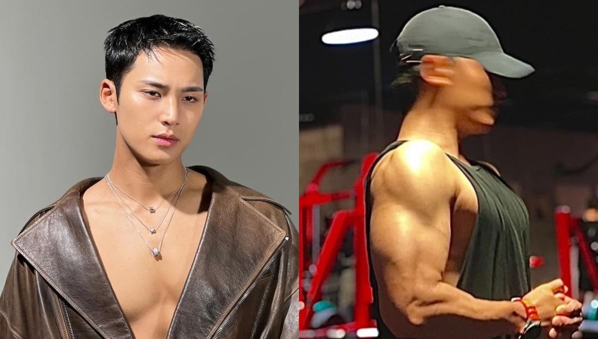 4 ejercicios de pecho en casa para definir los pectorales como Mingyu de Seventeen