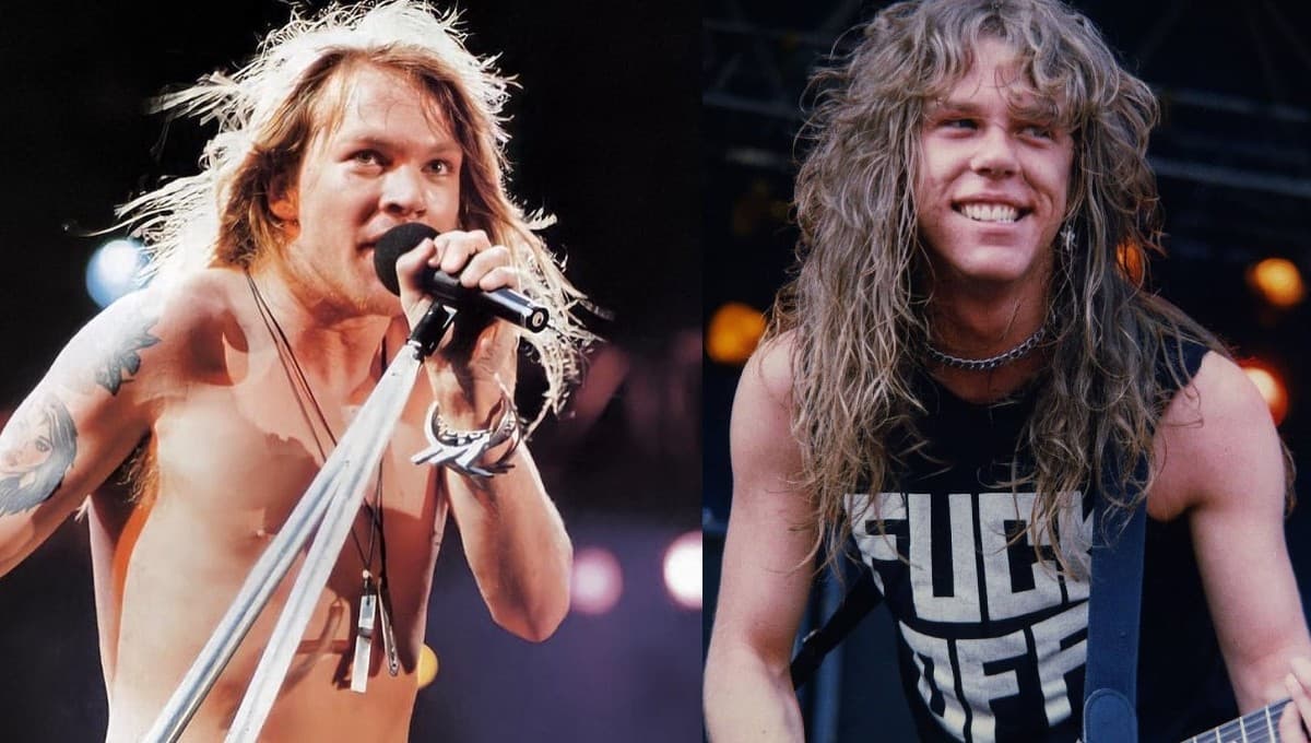 La desastrosa gira de Guns N’ Roses y Metallica que destruyó por completo la banda de Axl Rose