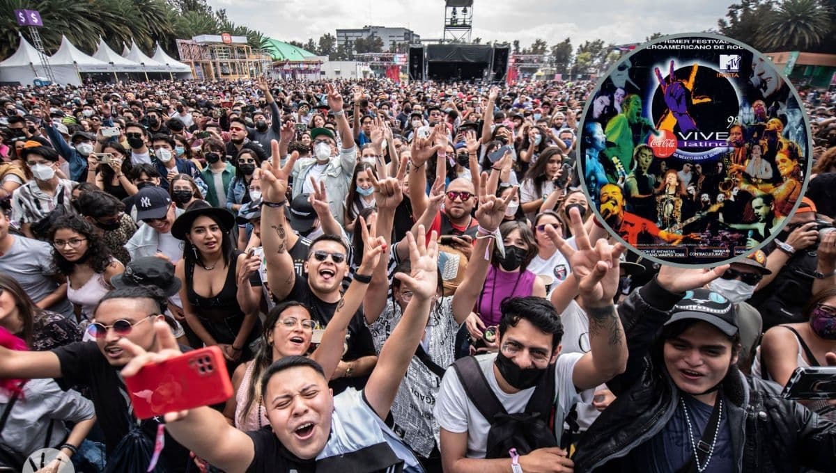 ¿Cuándo fue el primer Vive Latino? Este fue el cartel de su primera edición
