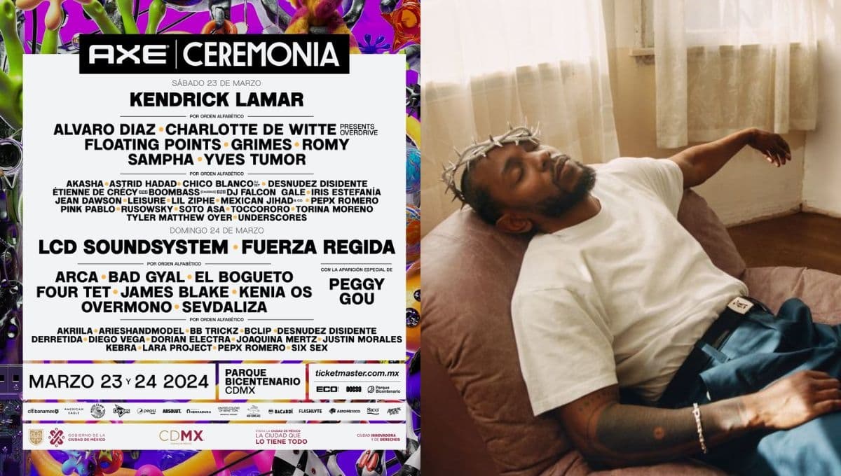 AXE Ceremonia 2024: rutas, como llegar, horarios y bandas por escenario de hoy sábado 23 de marzo