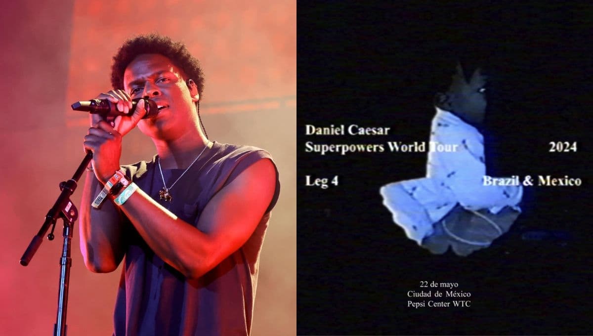 Concierto de Daniel Caesar en México 2024: precio de boletos, fechas y todo de su evento en el Pepsi Center