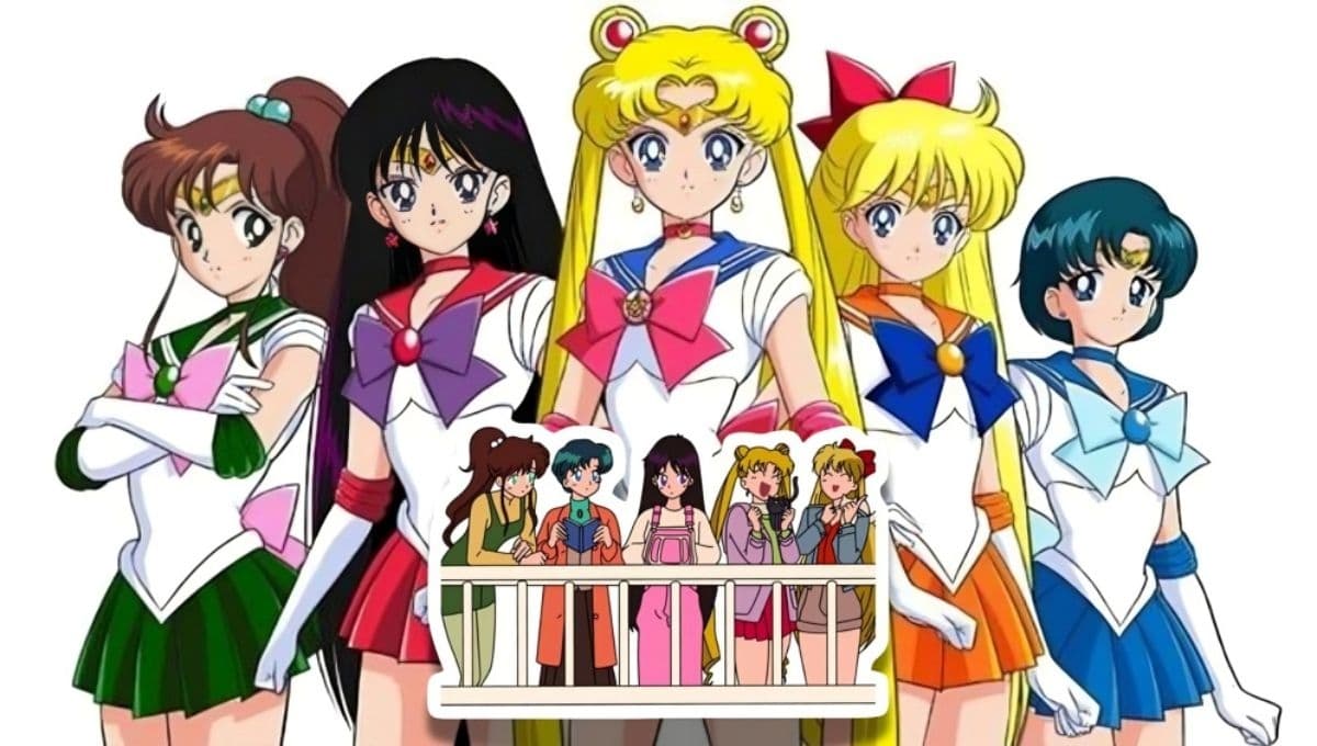 Sailor Moon: 5 plantillas de las Sailor Scouts para imprimir y hacer stickers