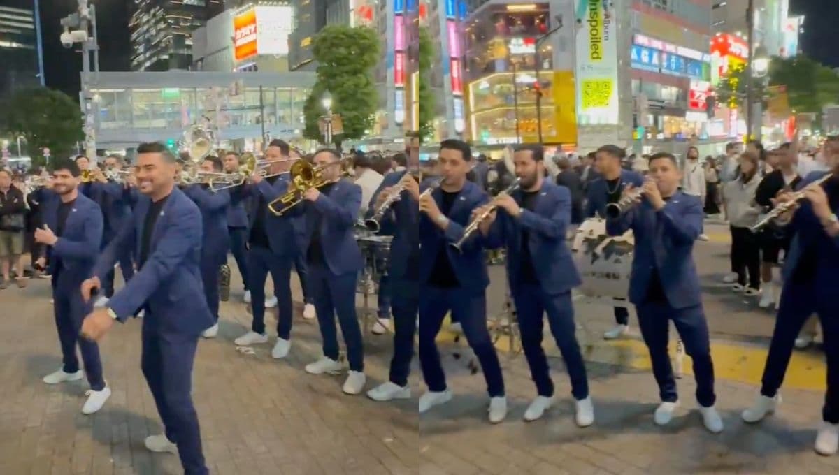 ¿Qué hace Banda El Recodo en Japón?