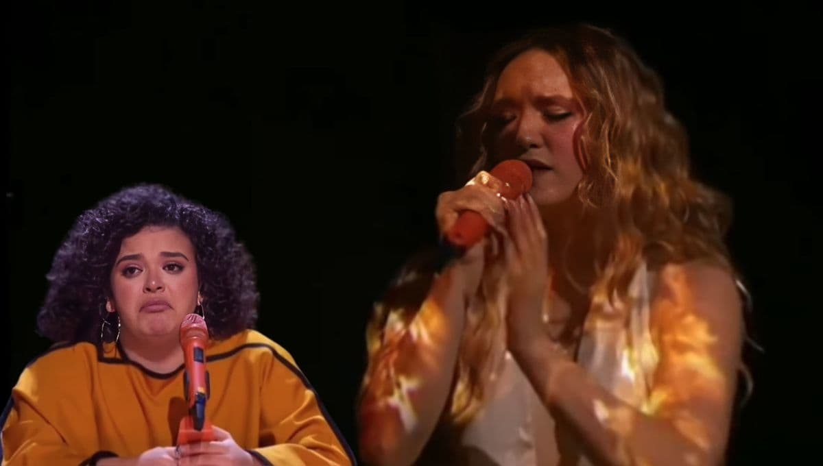 ‘Juego de voces’: Mía Rubín demuestra su talento y hace llorar a Lucerito Mijares