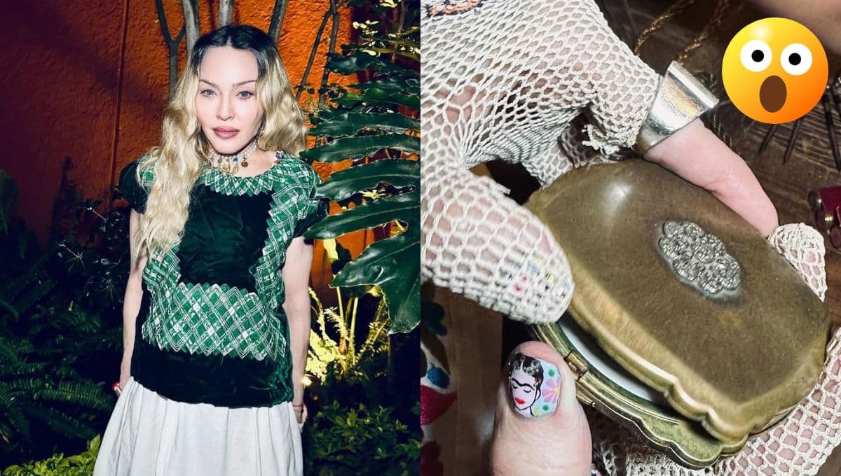 ¿Quién miente? Madonna usa joyas de Frida Kahlo, pero museo asegura que ni siquiera lo visitó