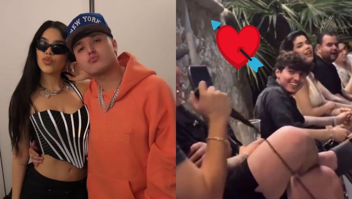 ¿Kenia Os y Gabito Ballesteros son novios? los vieron agarraditos de la mano | VIDEO