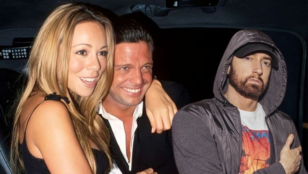 La canción que Eminem "dedicó" a Luis Miguel y a su triángulo amoroso con Mariah Carey