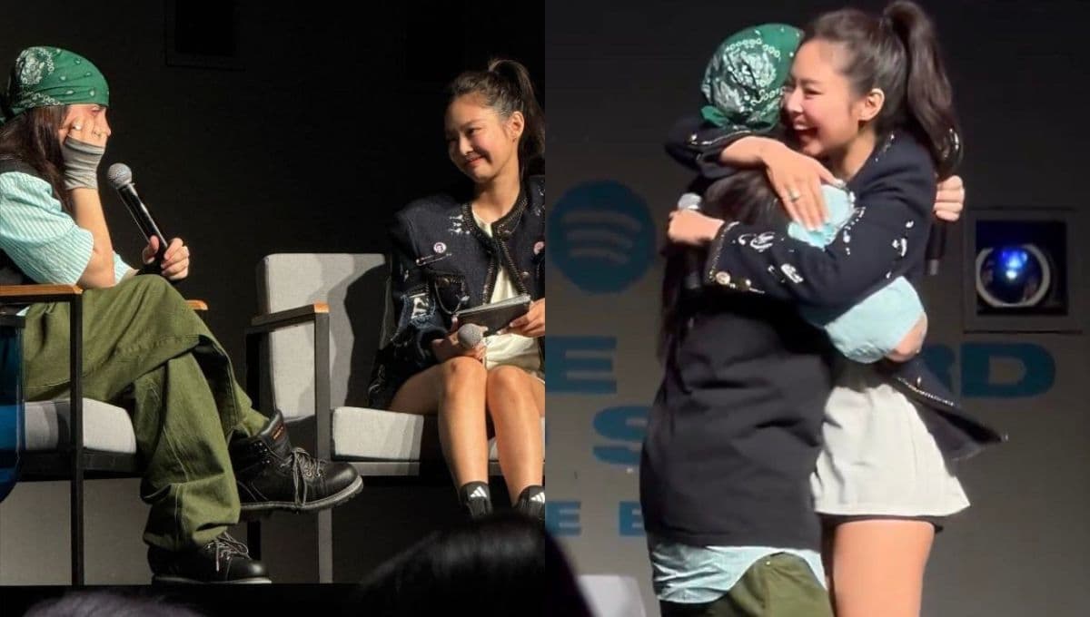 VIDEO: Billie Eilish coquetea con Jennie de BLACKPINK y ella se sonroja