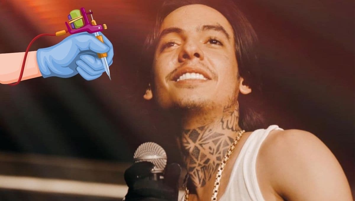 ¿Cuántos tatuajes tiene Natanael Cano?