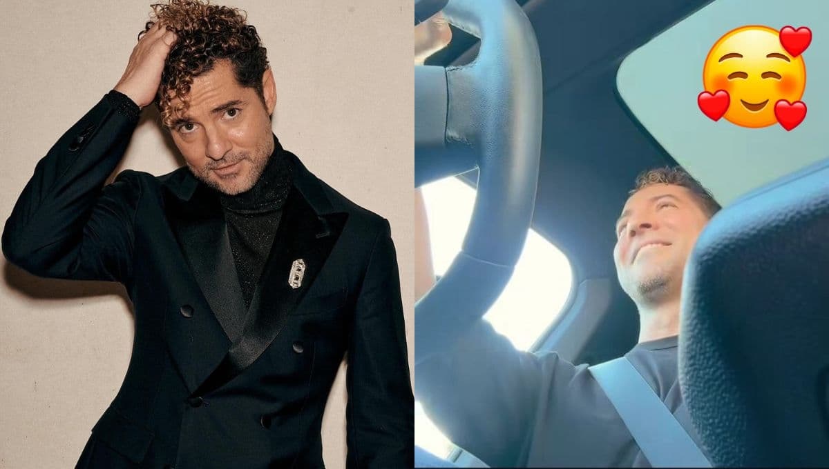 La conmovedora reacción del hijo de David Bisbal al enterarse que su papá es famoso