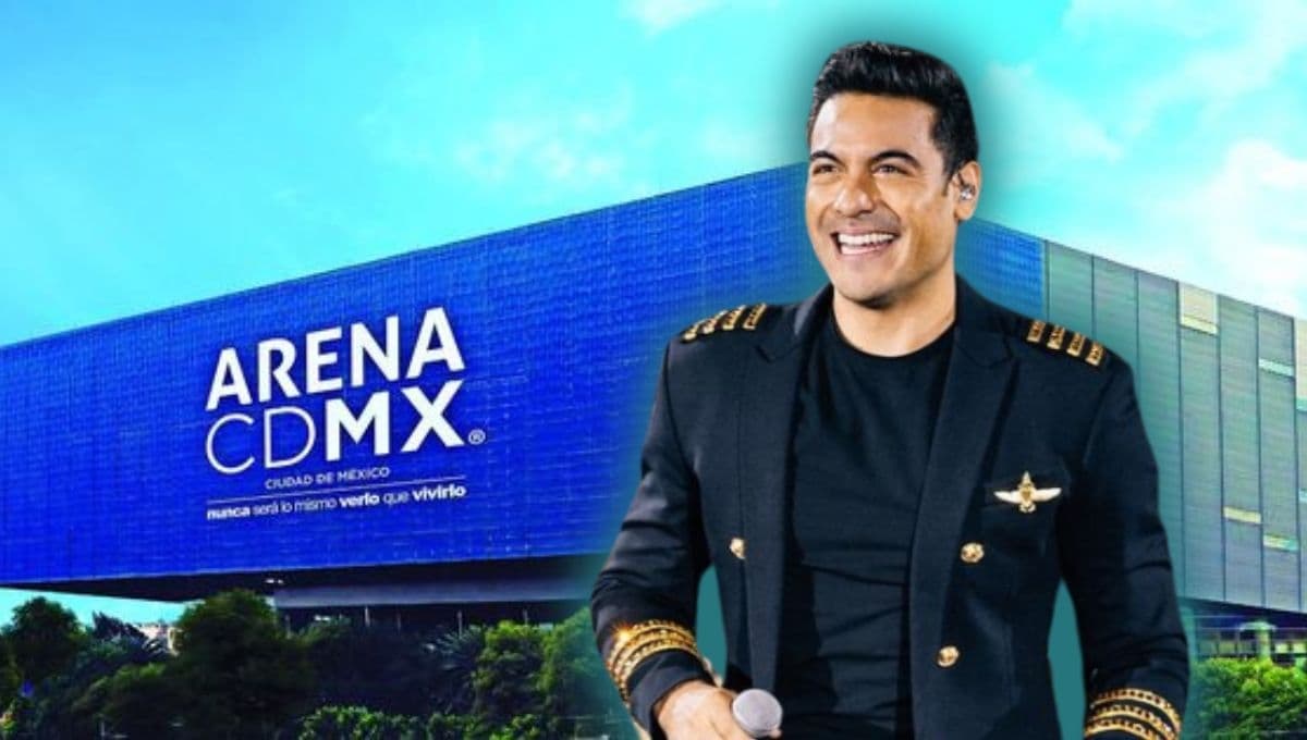 Carlos Rivera en concierto: horario, setlist, como llegar y todo sobre su concierto en la Arena CDMX