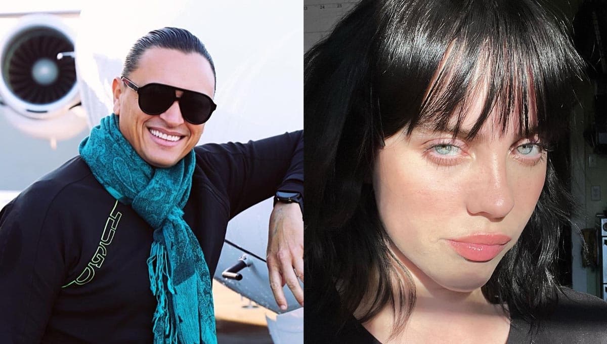 Elvis Crespo se pinta el cabello para que ya no lo confundan con Rosalía, pero ahora se parece a Billie Eilish