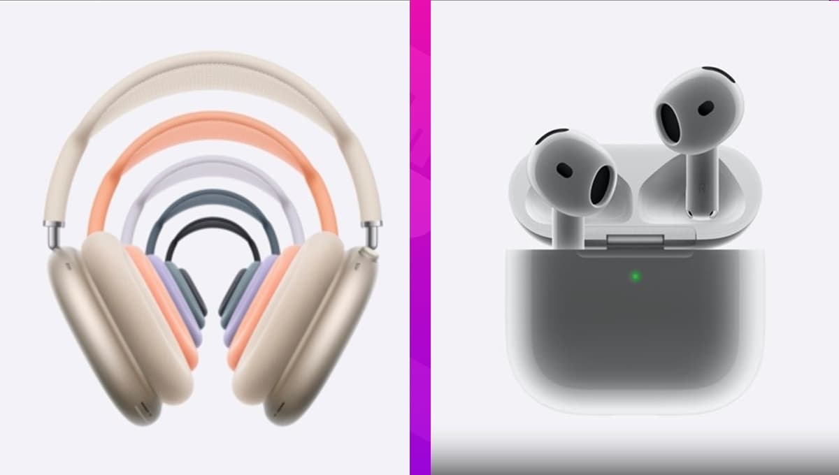 Apple 2024: AirPods Max 2 y AirPods 4 nueva generación, nuevos colores, características y precio