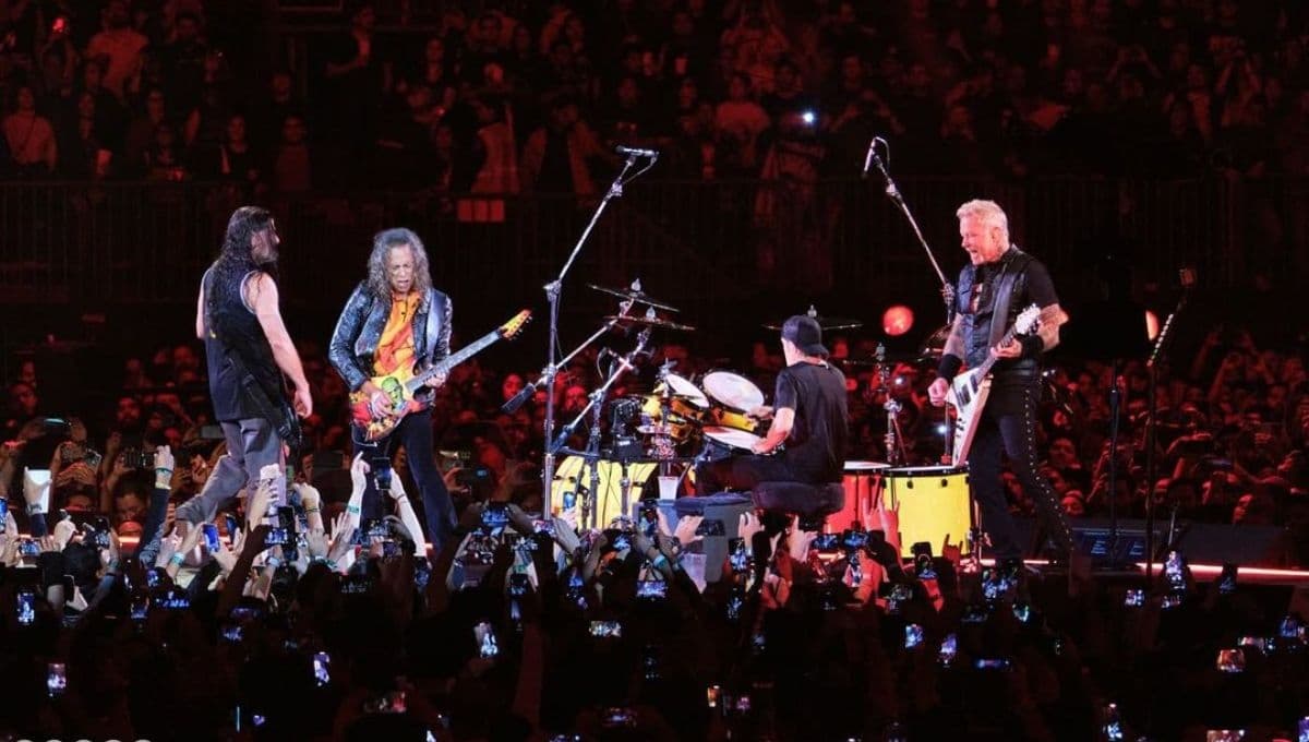 ¿A qué hora empieza el concierto de Metallica el 27 y 29 de septiembre en el Estadio GNP?