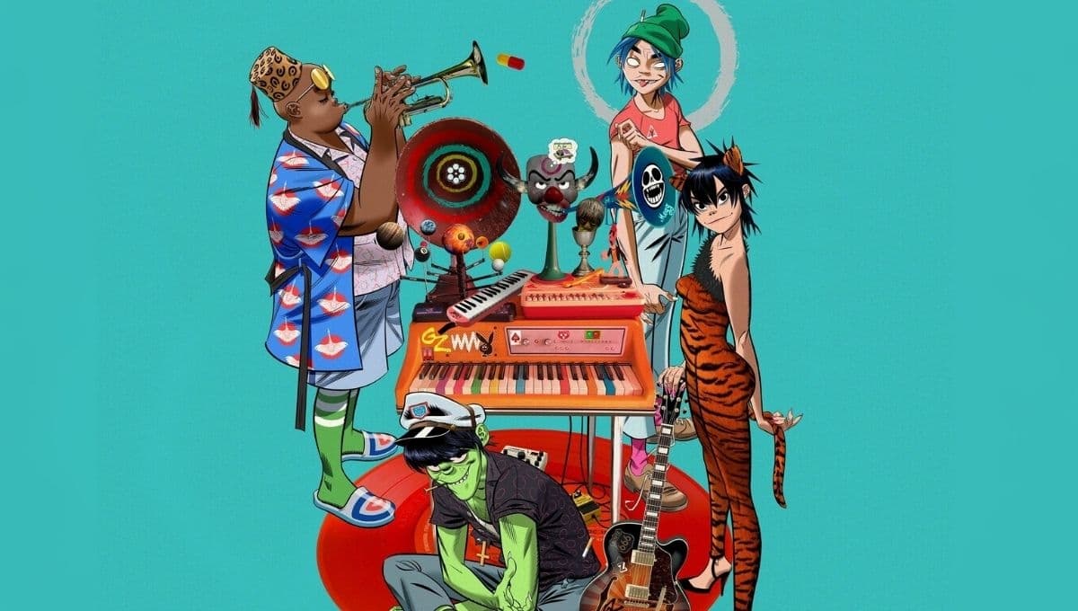 Gorillaz anuncia concierto GRATIS para trabajadores de la salud en Londres