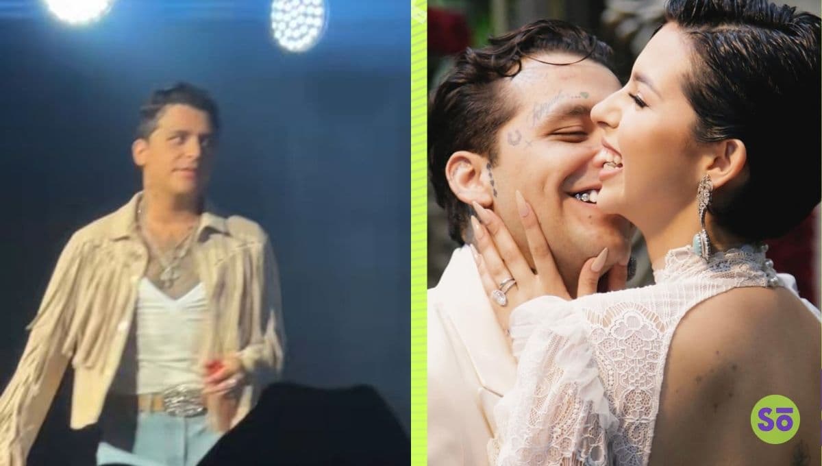 VIDEO: ¿Christian Nodal ya no soporta a Ángela Aguilar? Aseguran que está "harto"