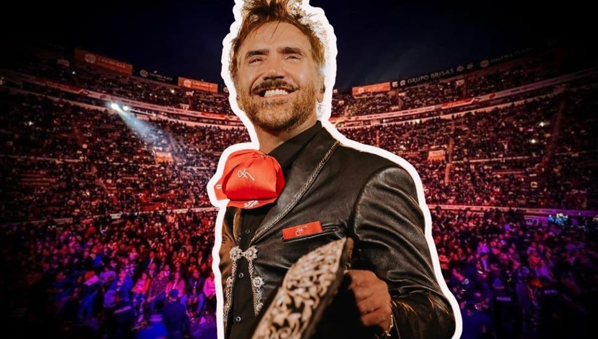 ¿A qué hora empieza y termina el concierto de Alejandro Fernández en la Plaza de Toros?