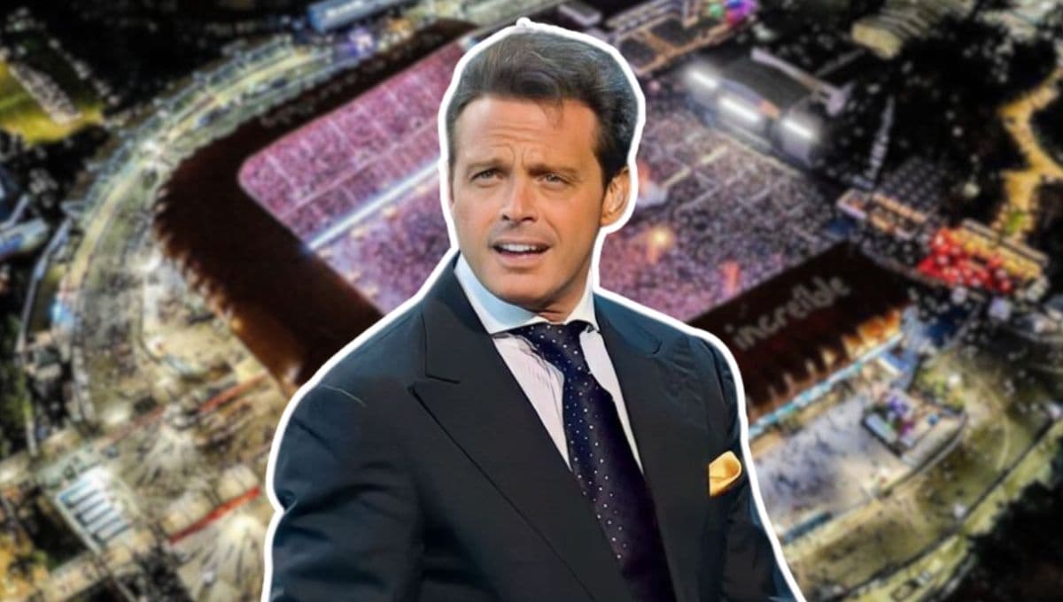 ¿A qué hora inicia y a qué hora termina el concierto de Luis Miguel?
