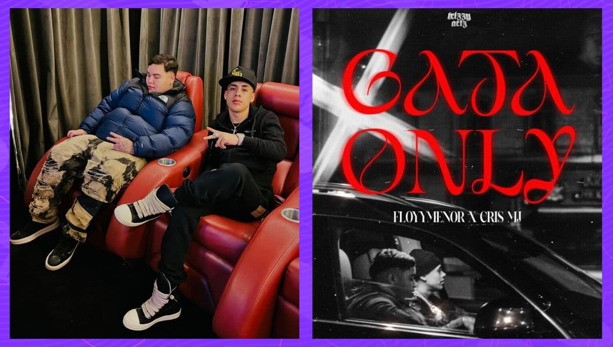 ¿Quiénes son FloyyMenor y Cris Mj de ‘Gata only’ la canción latina más escuchada de Spotify en 2024?