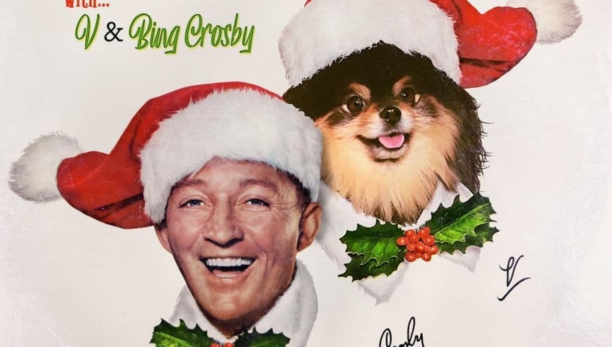 Letra de ‘White Christmas’ de V de BTS y Bing Crosby: video oficial y traducción en español