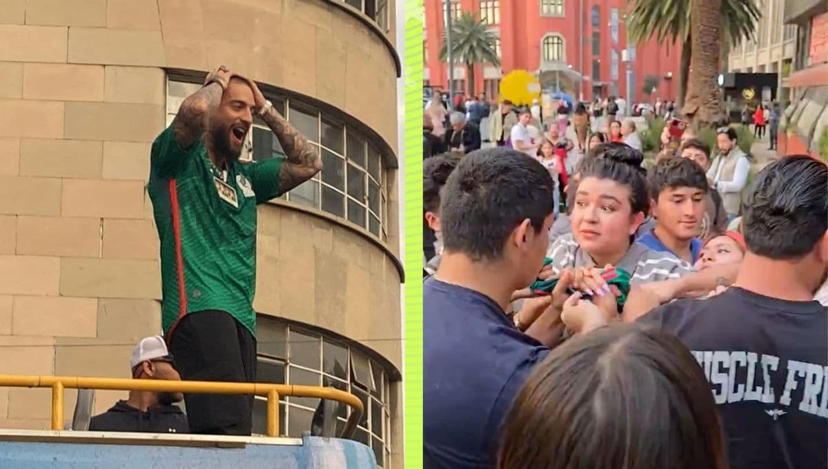 Maluma ocasiona PELEA entre fans en su concierto del Monumento a la Revolución | VIDEO