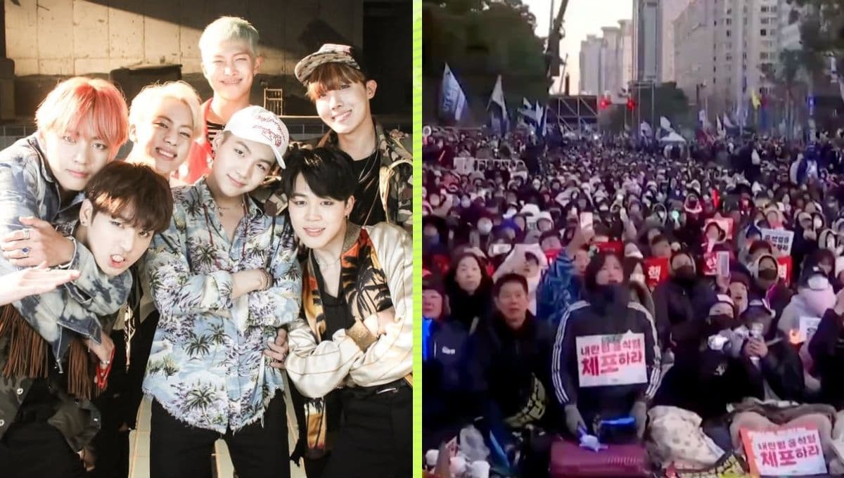 ¿Por qué sonó ‘Fire’ de BTS en las protestas de Corea del Sur?