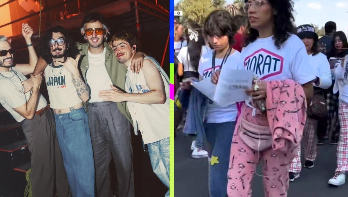 Morat pide a fans que vayan en pijama a su concierto en el Estadio GNP por esta increíble razón