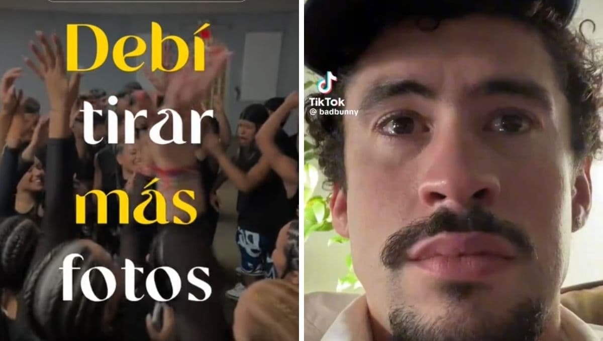 ¿Cómo es el trend de Tiktok de Bad Bunny de DeBÍ TiRAR MáS FOToS?