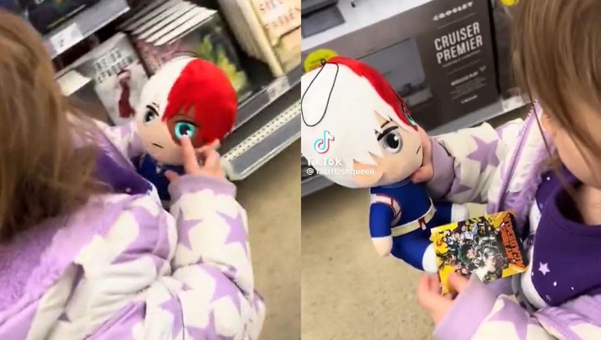 Niña con una marca de nacimiento en el rostro se vuelve viral tras identificarse con Shoto Todoroki de ‘My Hero Academia’