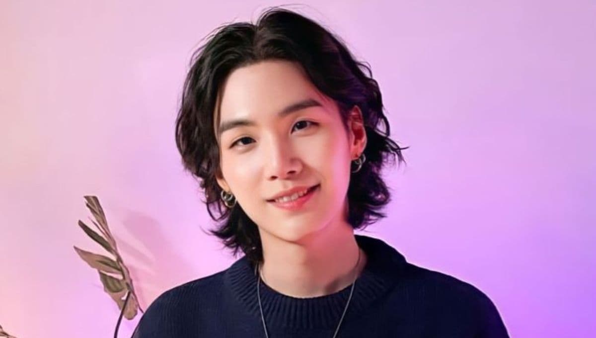 5 fotos de Suga de BTS con cabello largo que te van a encantar