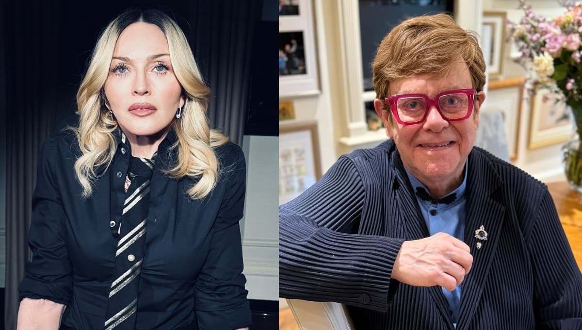 ¿Por qué Madonna y Elton John estaban peleados?