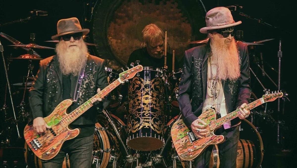ZZ Top ofreció su primer concierto tras la muerte de su bajista, Dusty Hill (VIDEO)