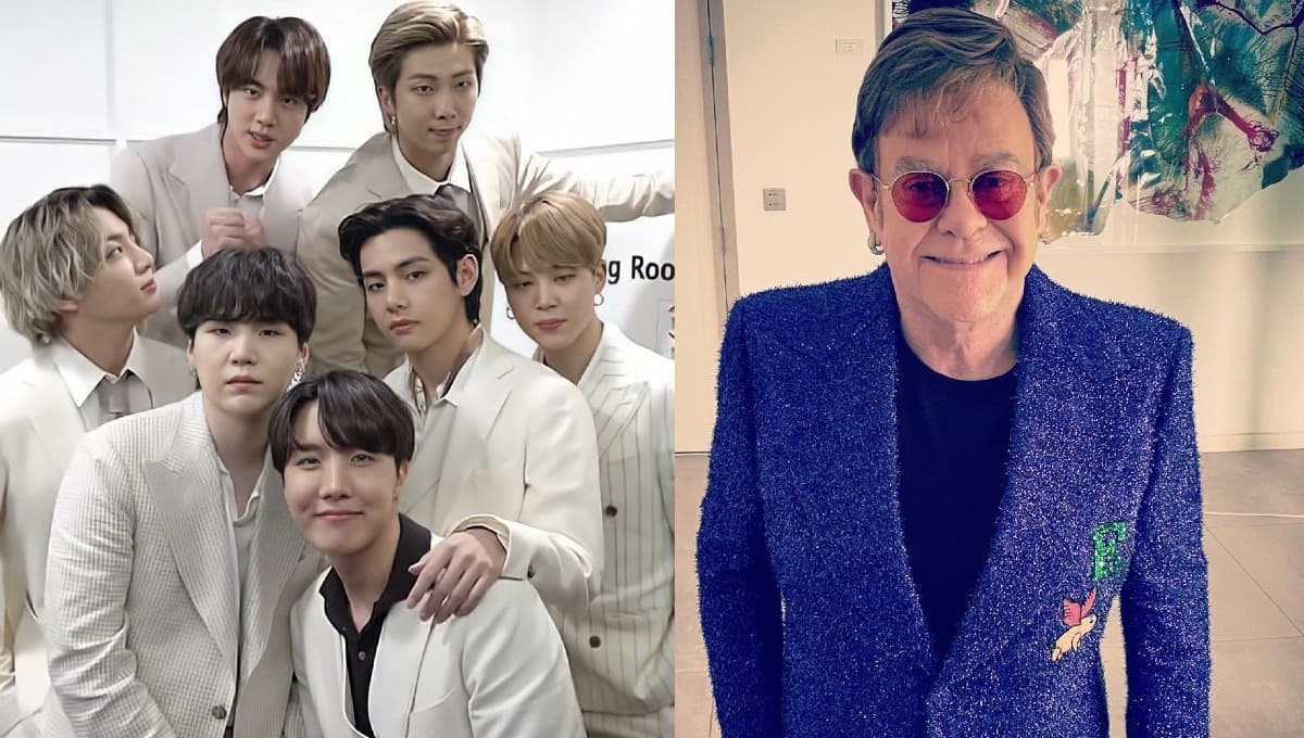 BTS: Elton John responde a RM la INVITACIÓN de cantar ‘Permission to Dance’ (VIDEO)
