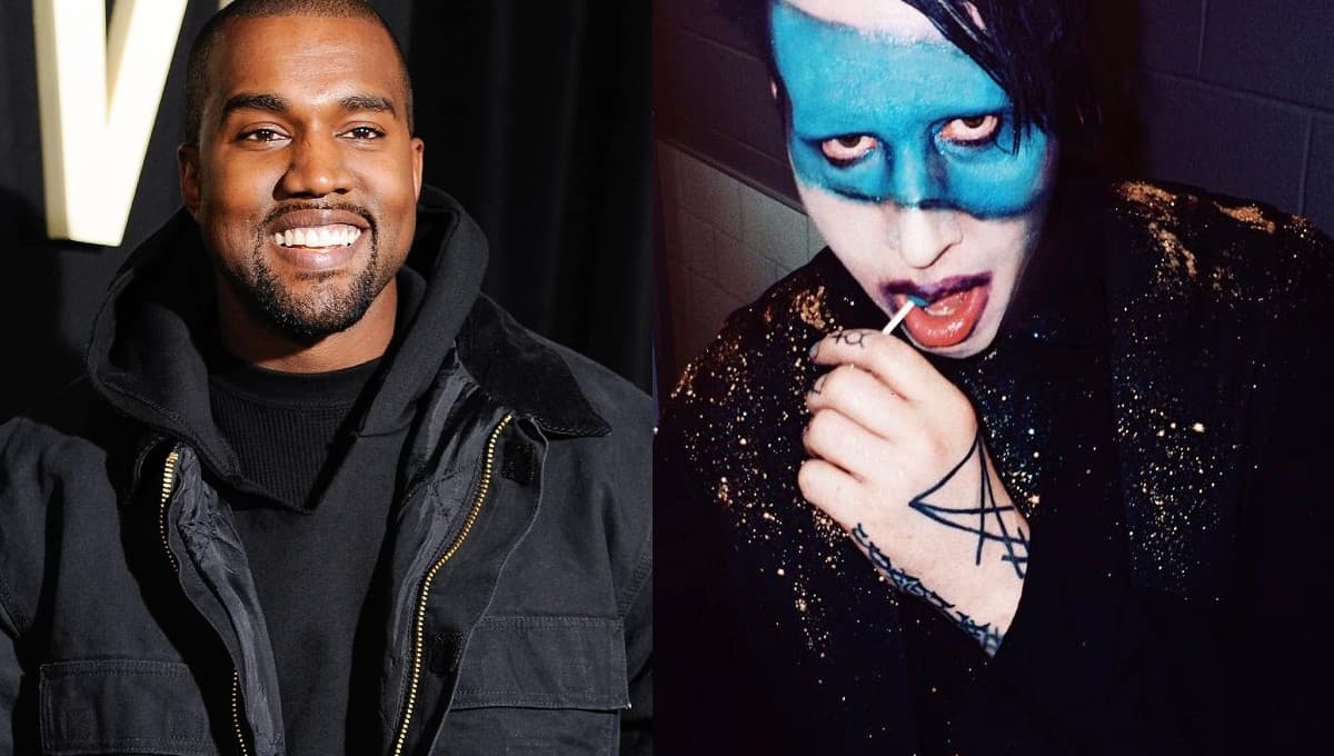 Kanye West causa polémica por invitar a Marilyn Manson a su concierto de ‘Donda’ tras acusaciones de abuso