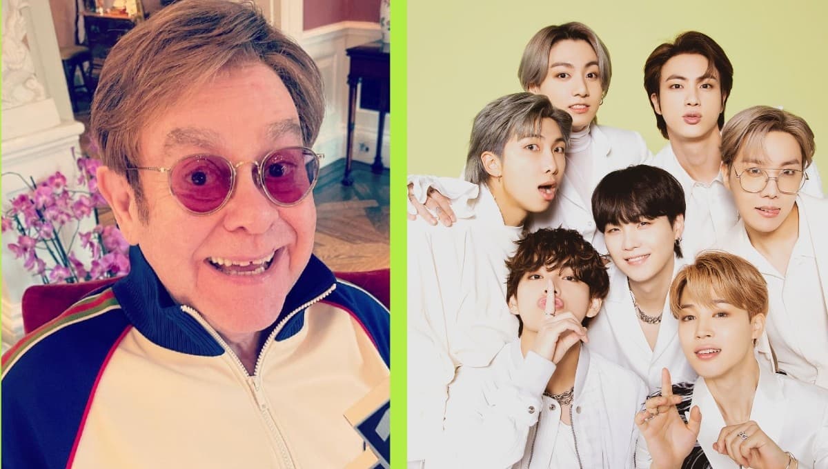 BTS: así reaccionó Elton John a su mención en la letra de ‘Permission to Dance’