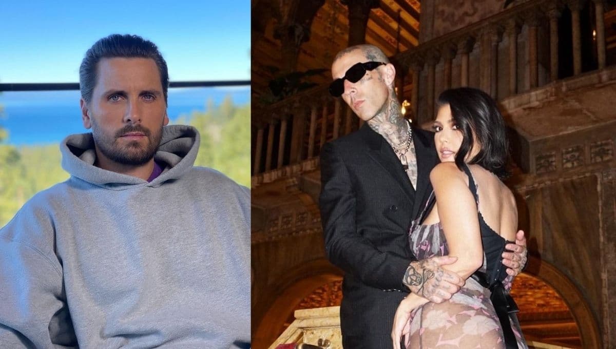 Travis Barker y Kourtney Kardashian reciben críticas de su ex, Scott Disick (FOTOS)