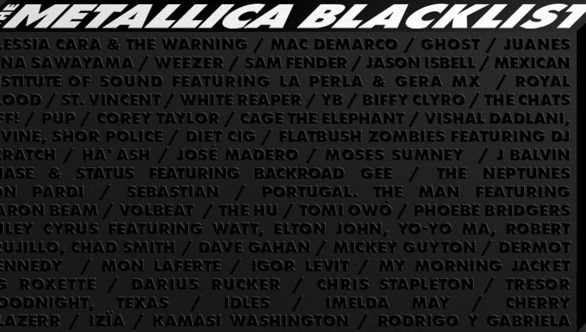 RESEÑA: ‘The Metallica Blacklist’, J Balvin, Miley Cyrus y más se unen a una celebración ecléctica y arriesgada