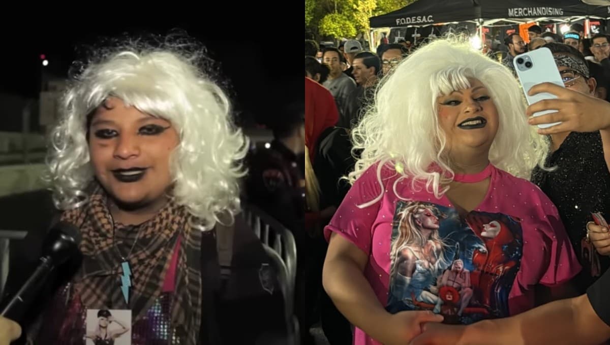Lady Santa cumple su sueño y asiste al concierto de Lady Gaga tras 13 años de espera