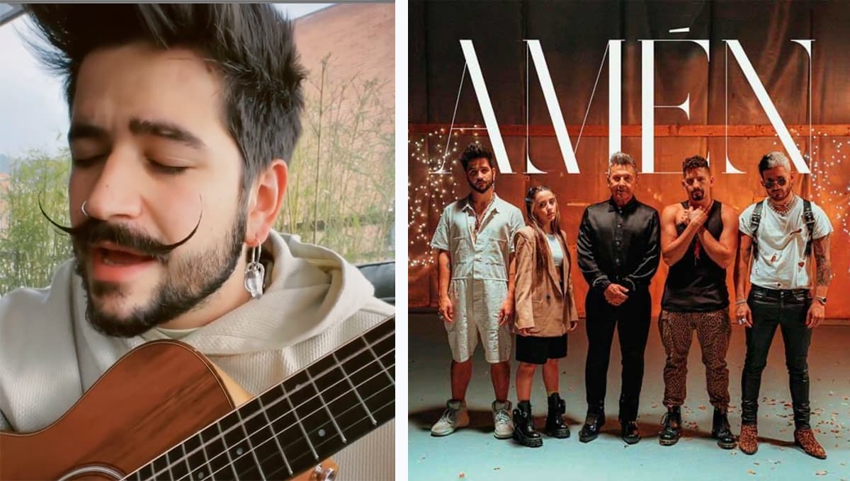Camilo sorprende cantando ‘Amén’ y enamora a sus fans (VIDEO)